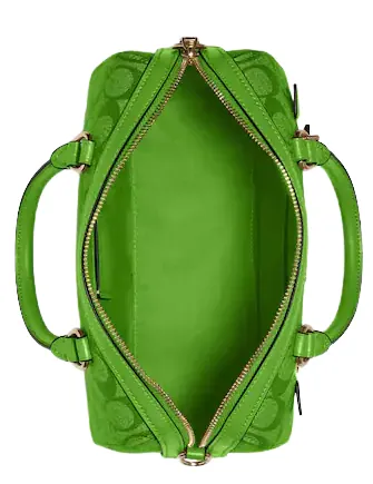 Coach Rowan Satchel In Signature Canvas