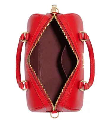 Coach Rowan Satchel With Signature Canvas Detail