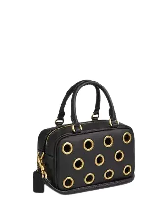 Coach Satchel Crossbody Bag With Grommets