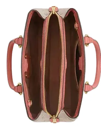 Coach Savannah Small Carryall Bag In Signature Canvas With Floral Print