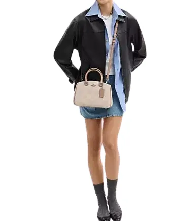 Coach Savannah Small Carryall Bag In Signature Canvas