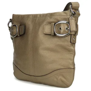 COACH Shoulder Bag F16514 leather gold Women Used