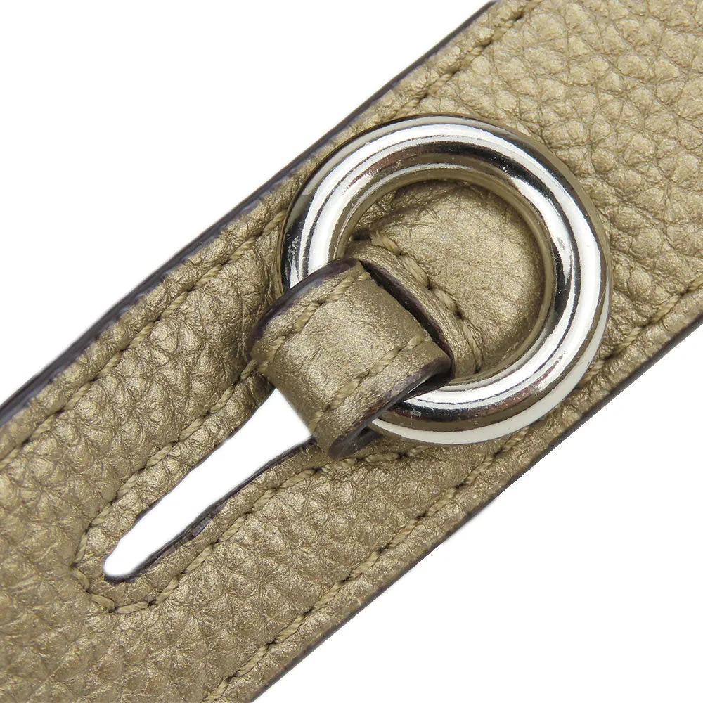 COACH Shoulder Bag F16514 leather gold Women Used