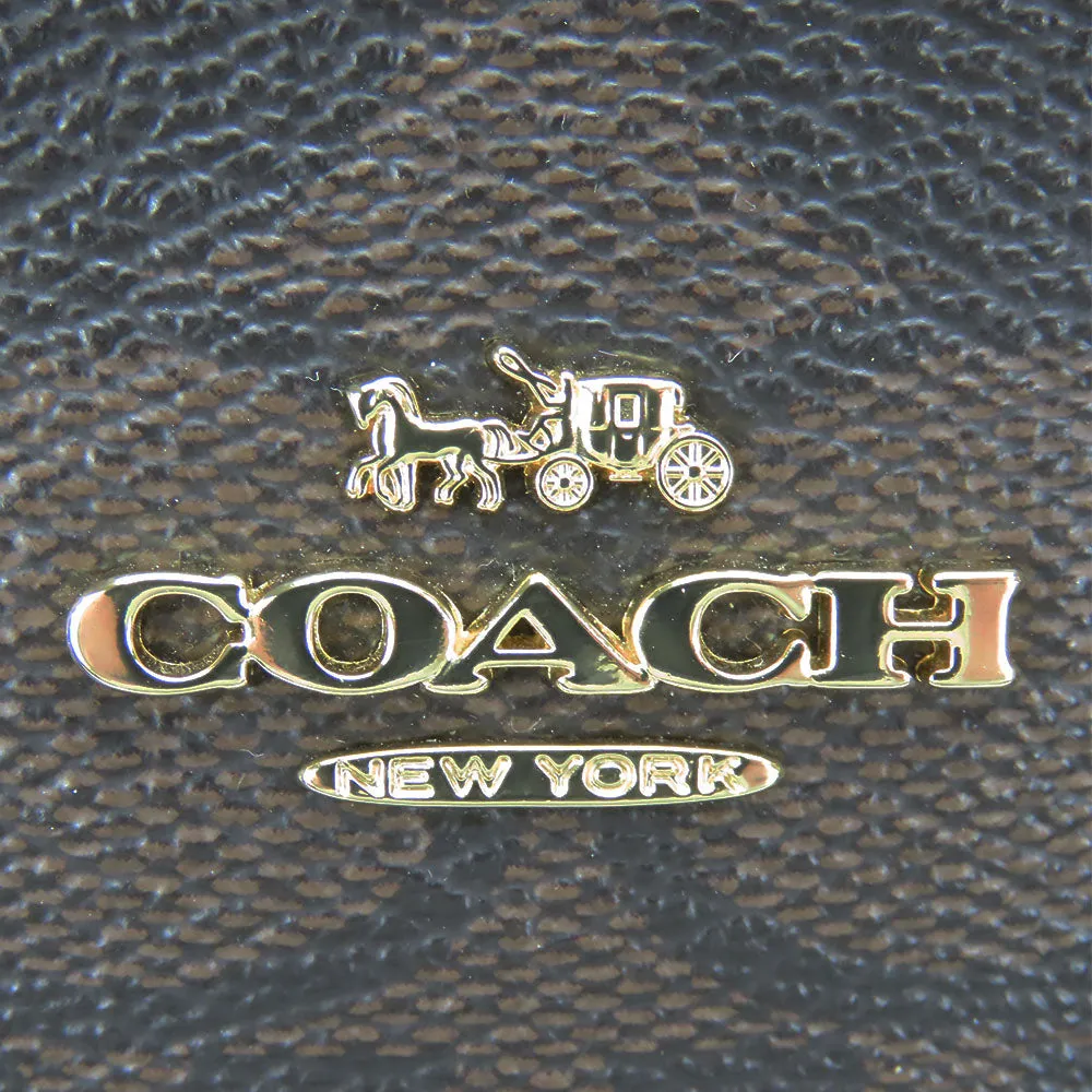 COACH Shoulder Bag F50054 leather Brown Women Used