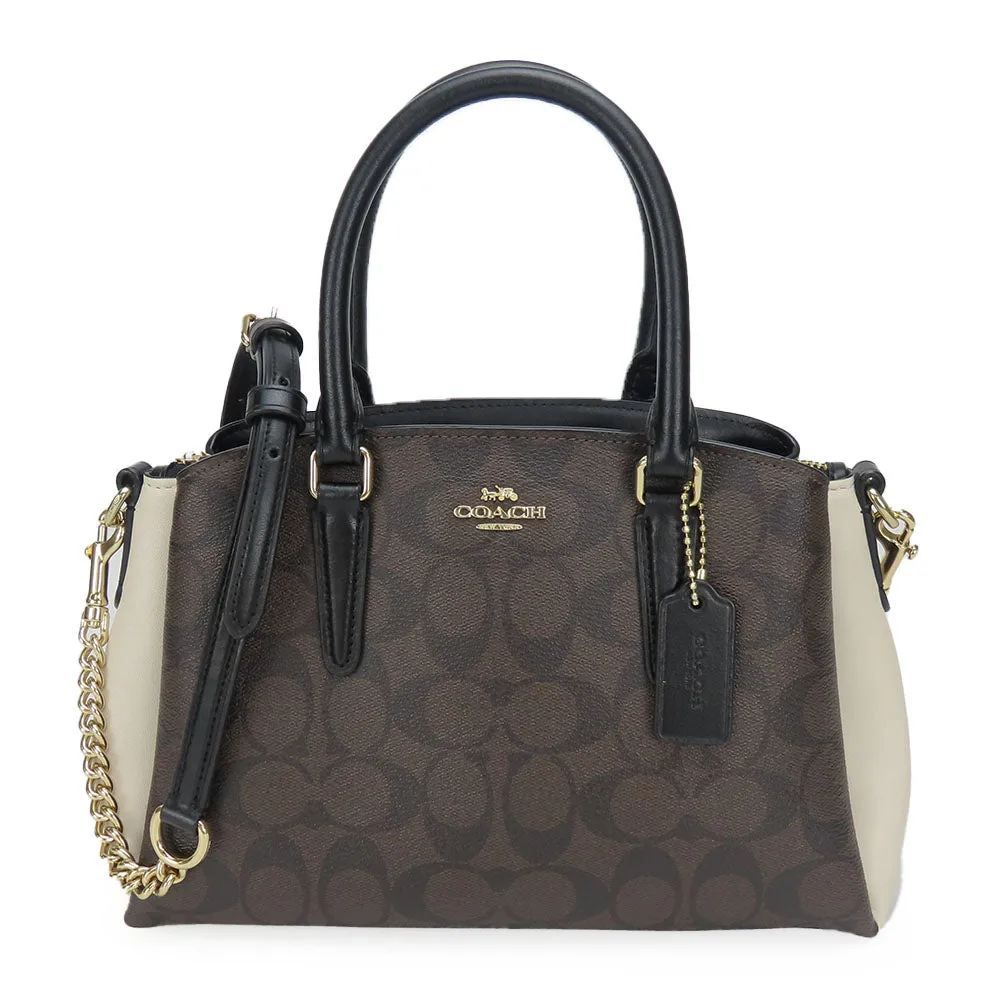 COACH Shoulder Bag F50054 leather Brown Women Used