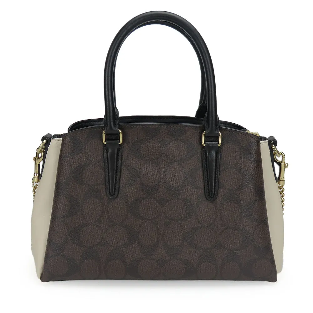 COACH Shoulder Bag F50054 leather Brown Women Used