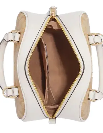 Coach Sydney Satchel In Signature Canvas