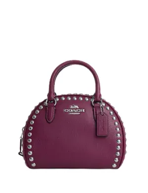 Coach Sydney Satchel With Rivets