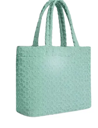 Coach Tote In Signature Terry