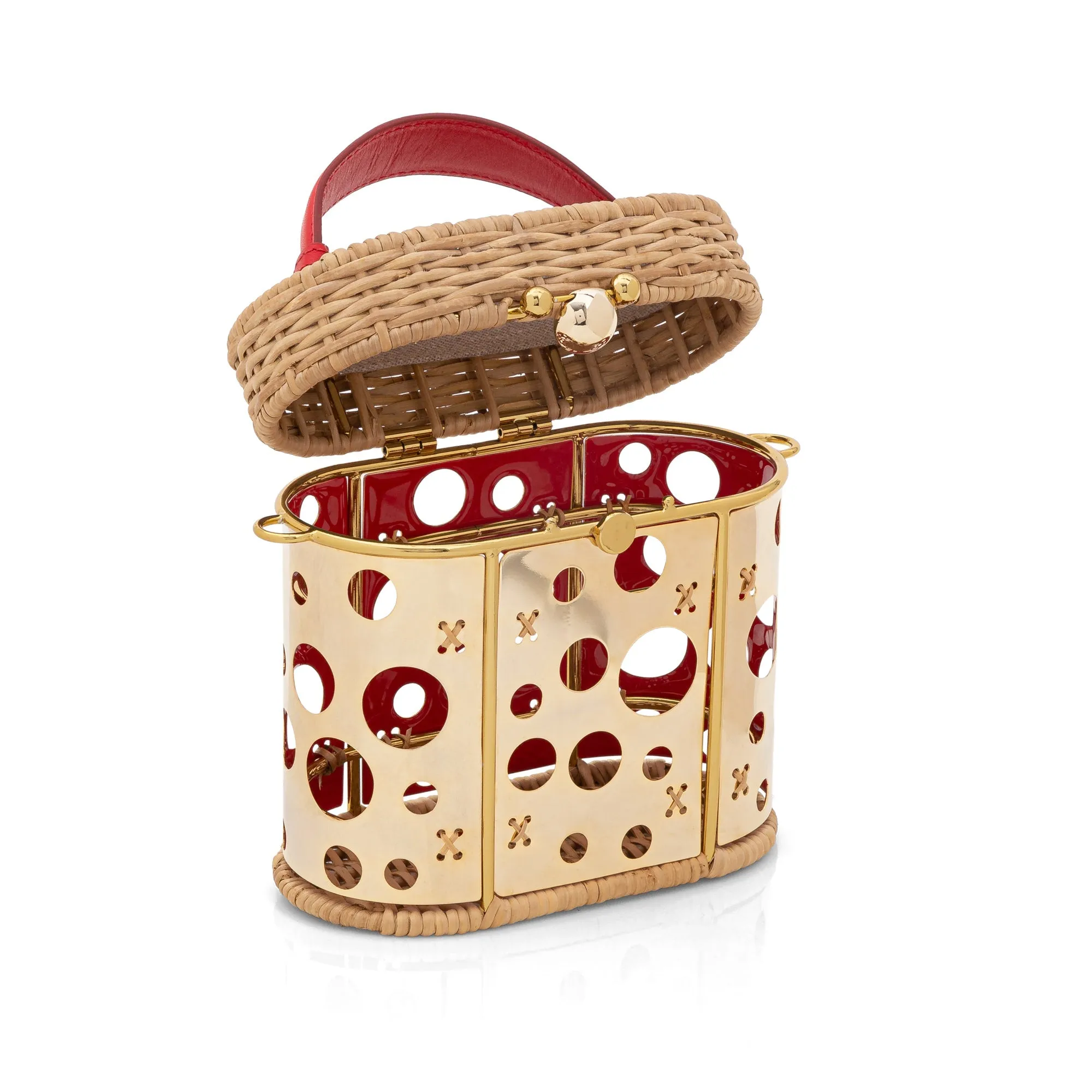 Copan Gold Bag Red