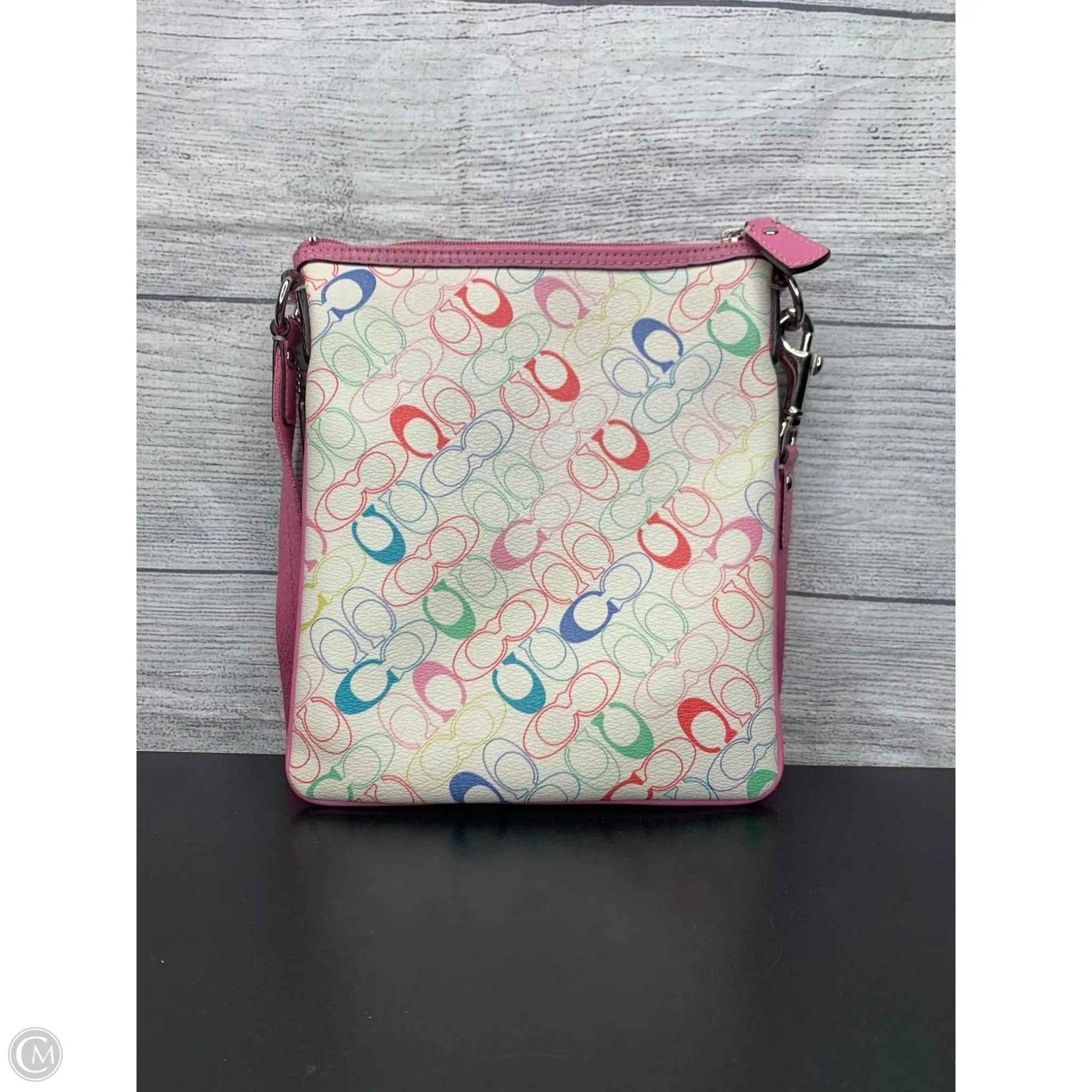 Crossbody Designer By Coach, Size: Medium