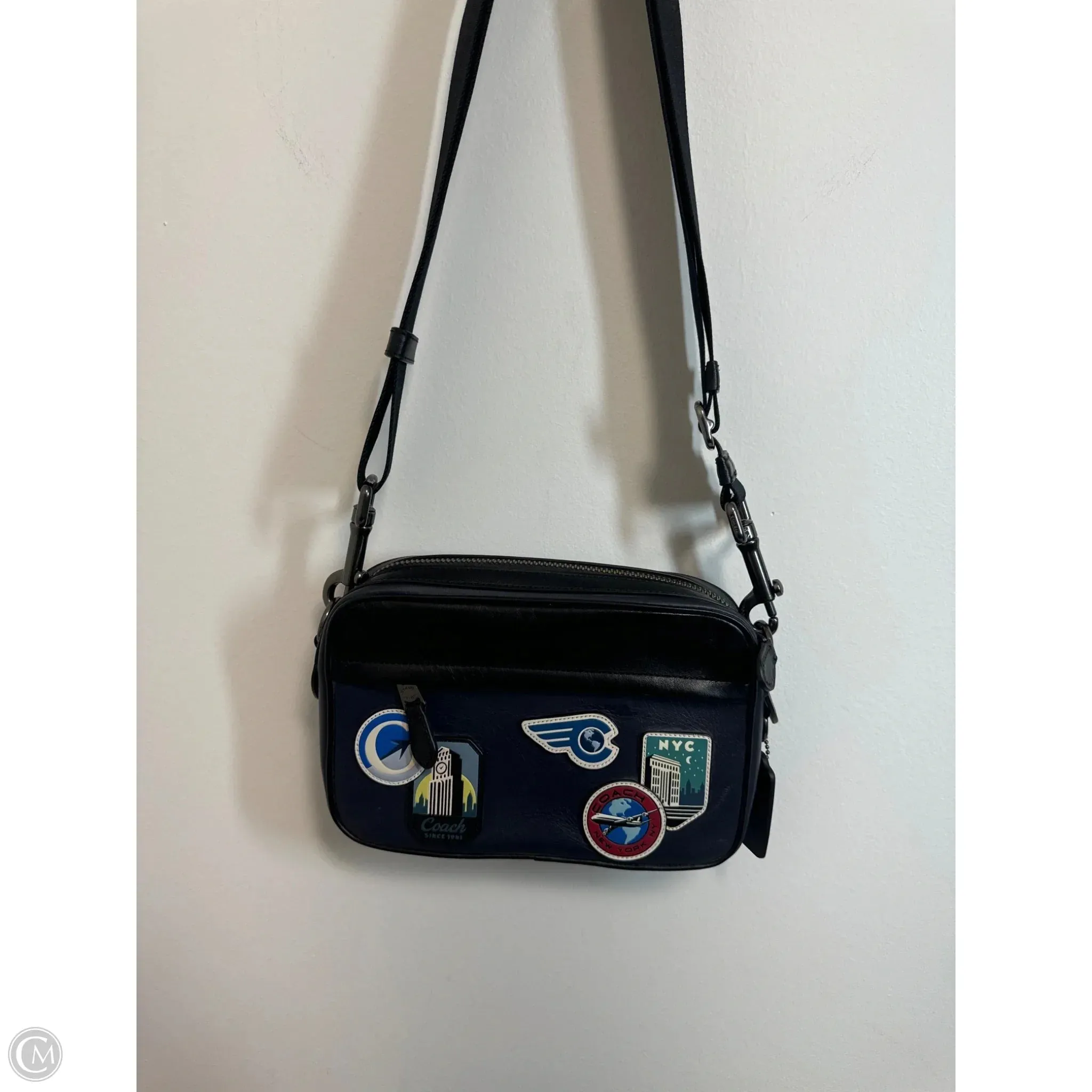 Crossbody Designer By Coach, Size: Medium