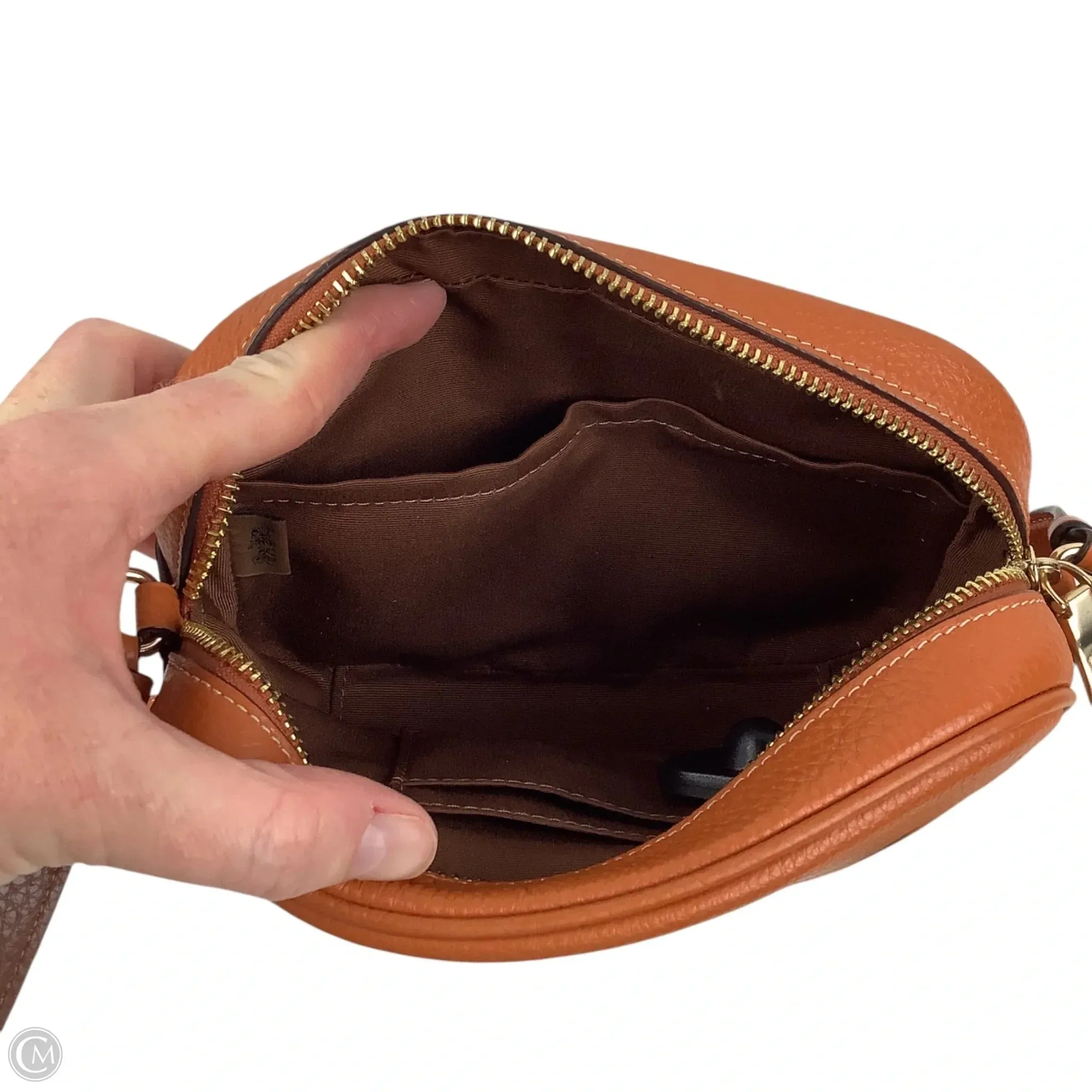 Crossbody Designer By Coach, Size: Small