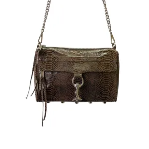 Crossbody Designer By Rebecca Minkoff In Brown, Size:Medium