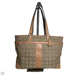 Diaper Bag Designer By Coach, Size: Large