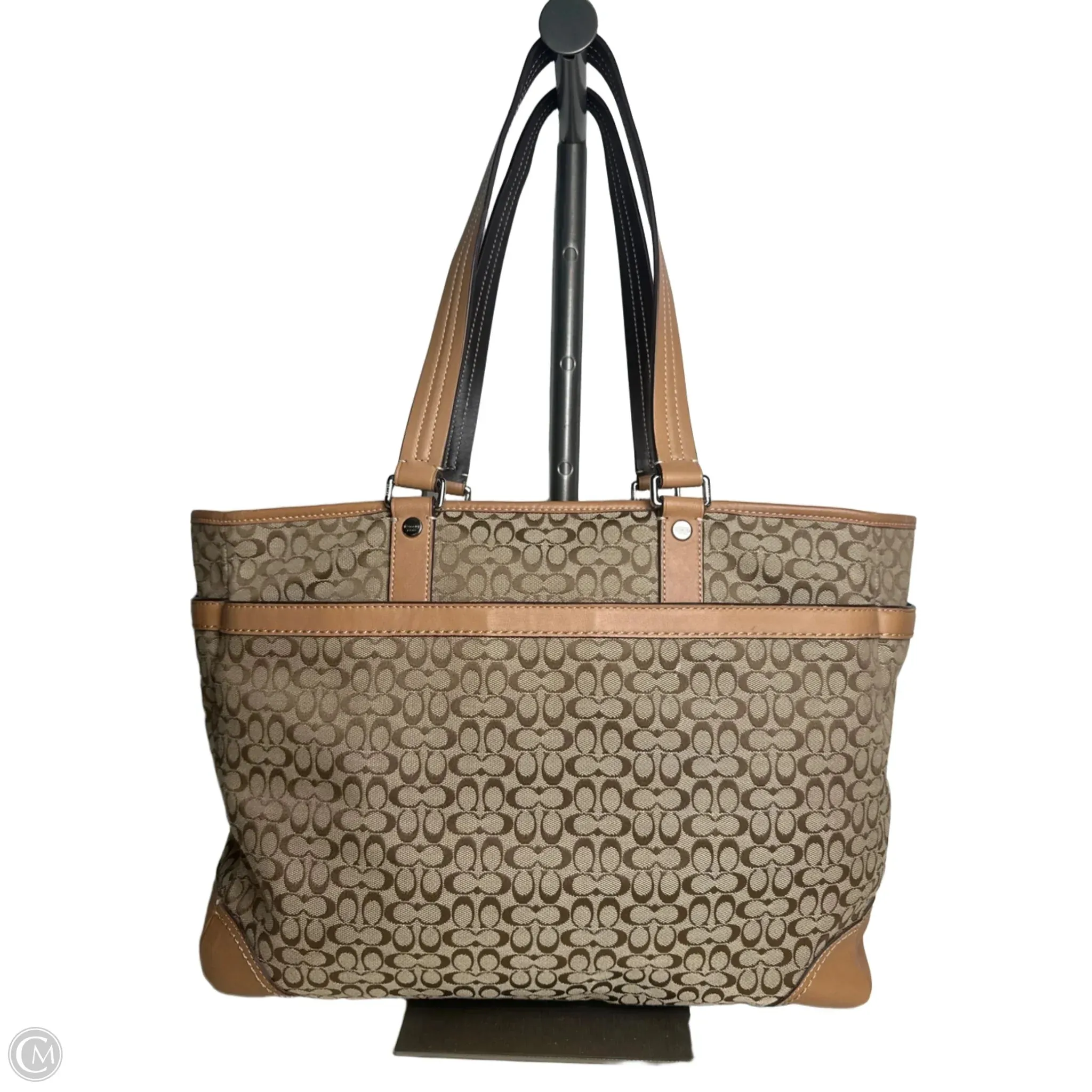Diaper Bag Designer By Coach, Size: Large