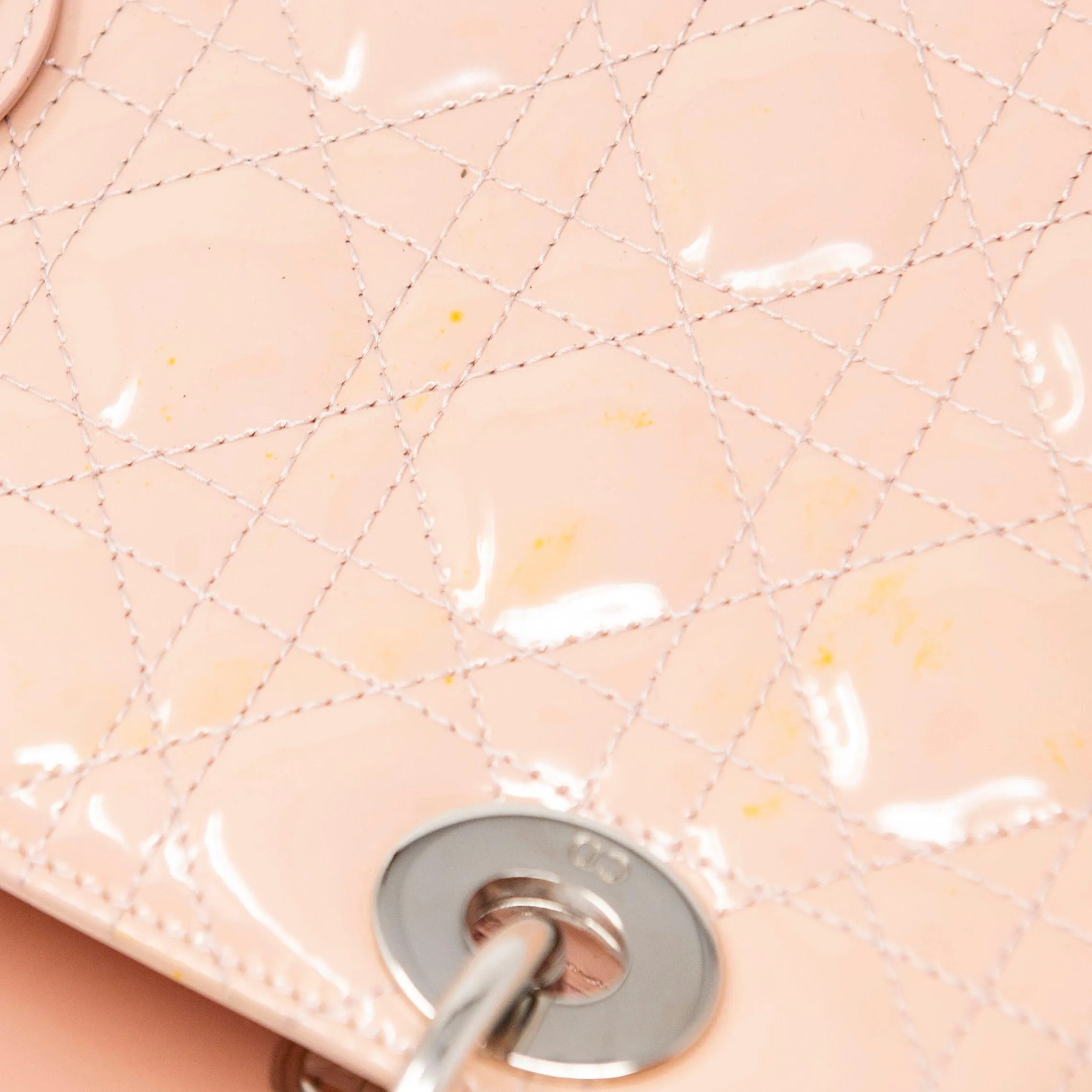 Dior Nude Patent Medium Lady Dior