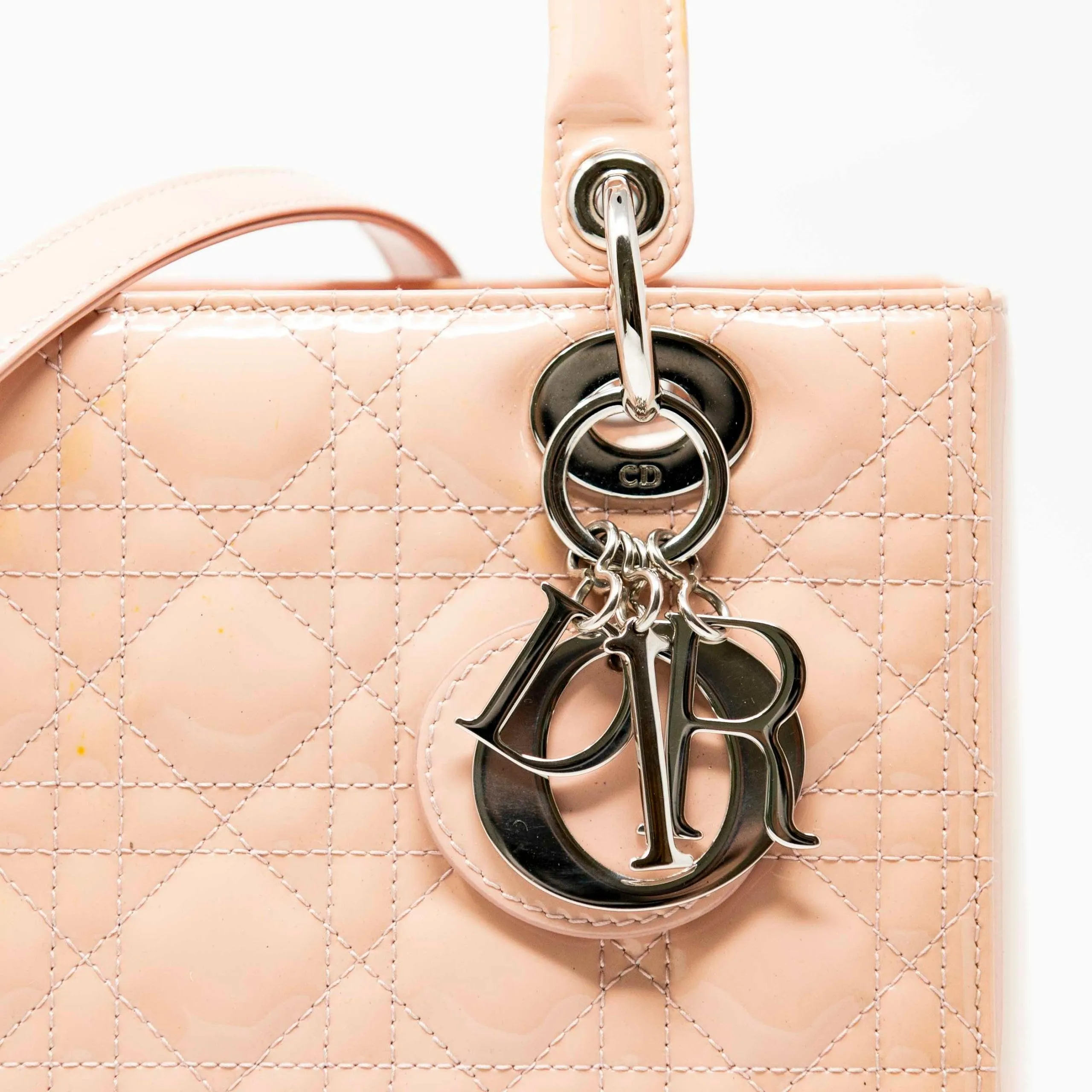 Dior Nude Patent Medium Lady Dior