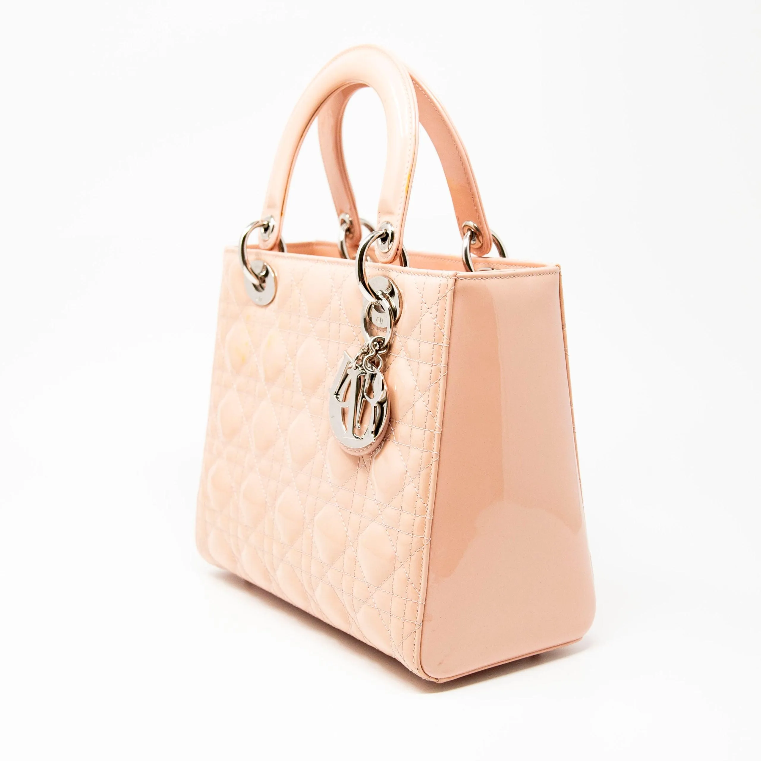 Dior Nude Patent Medium Lady Dior