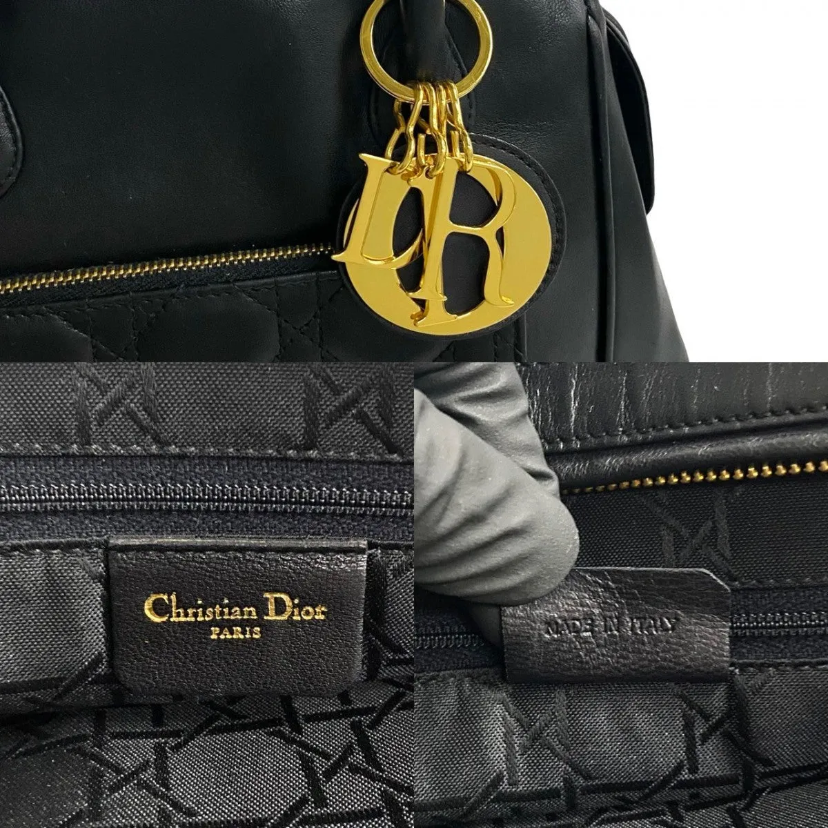 Dior Shoulder Bag leather black