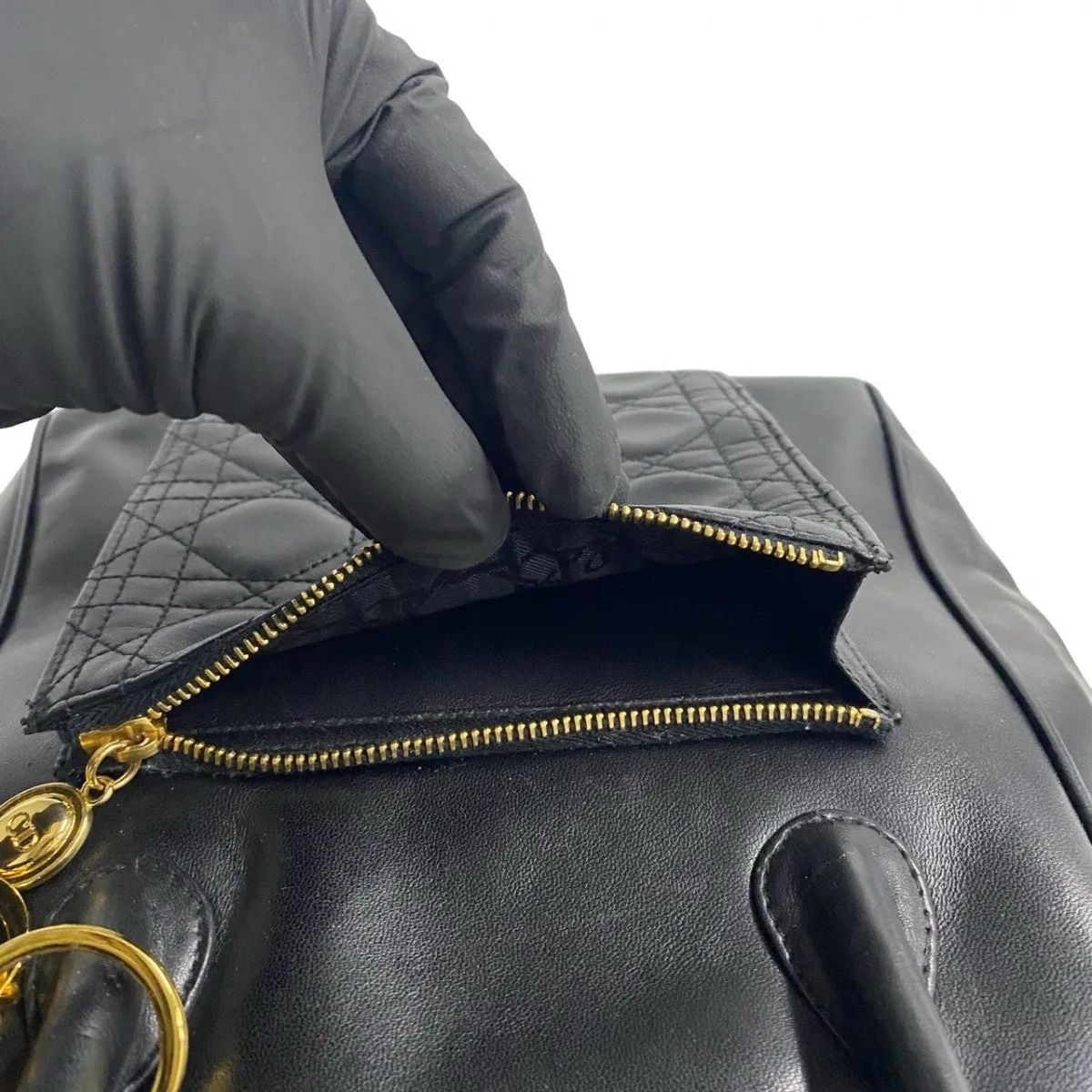Dior Shoulder Bag leather black