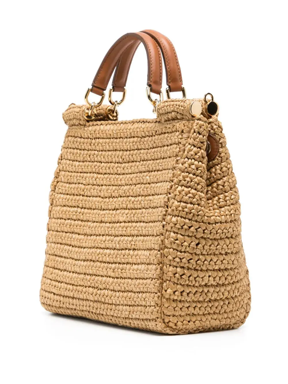 Dolce & Gabbana Straw Tote Bag