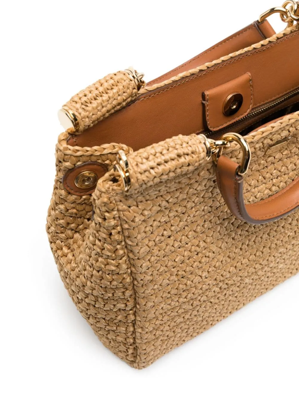 Dolce & Gabbana Straw Tote Bag