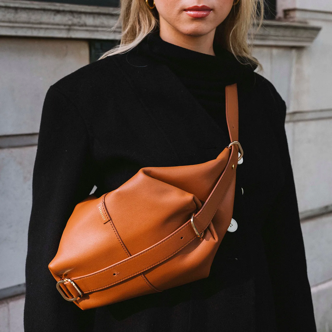 Empiricism 7-Way System Shoulder / Crossbody Bag - Caramel