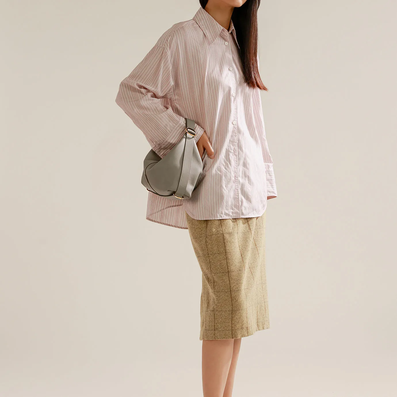 Empiricism 7-Way System Shoulder / Crossbody Bag - Grey