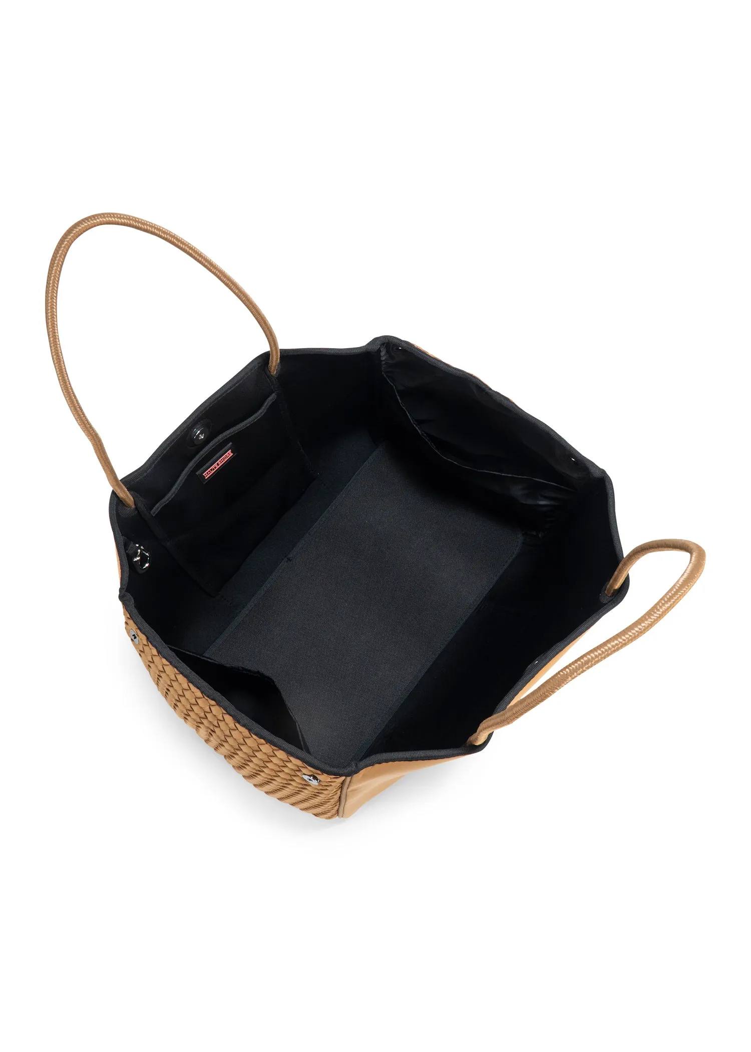 Greyson Camel Woven Neoprene Tote