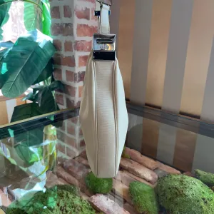 GUCCI Beige Leather Shoulder Bag