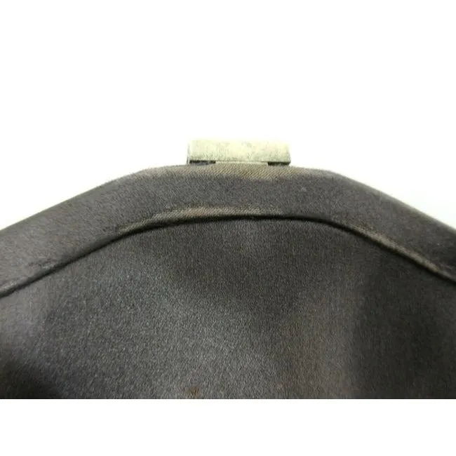 Gucci Evening W Early Enamel And Clasp Black Silkrhinestone Corde Shoulder Bag