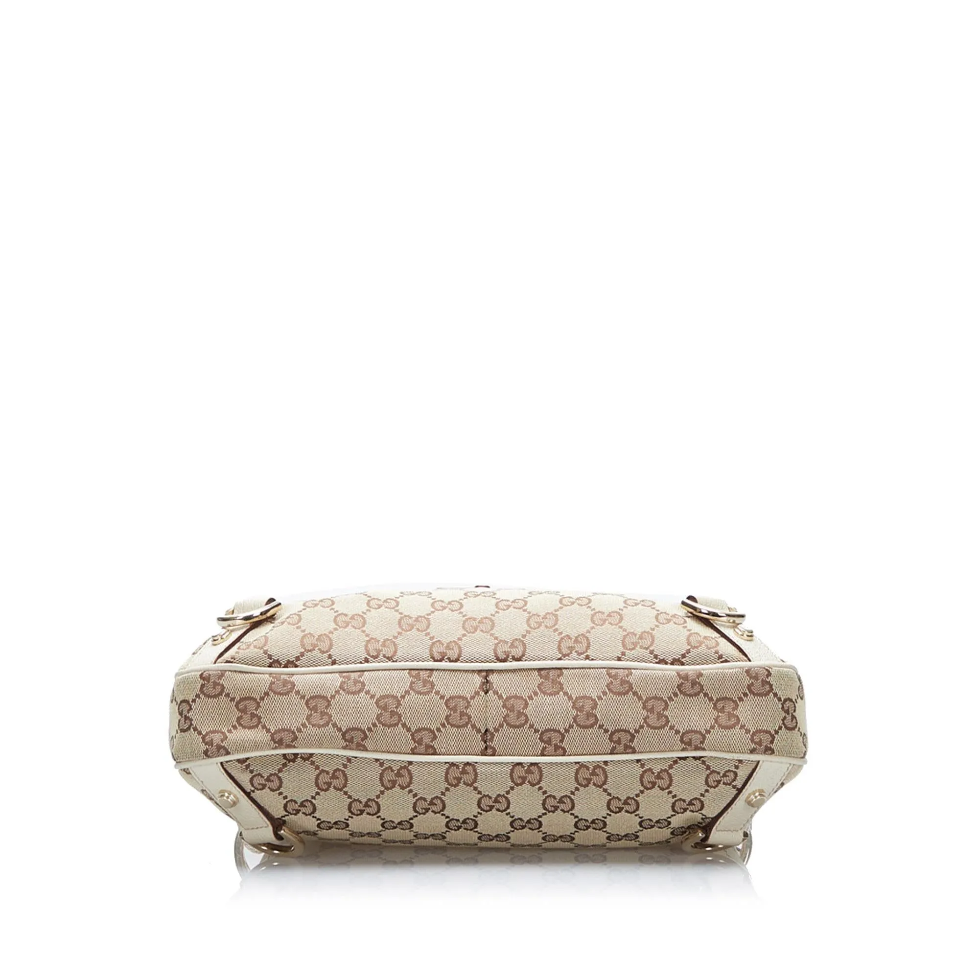 Gucci GG Canvas Abbey D-Ring Shoulder Bag (SHG-37903)