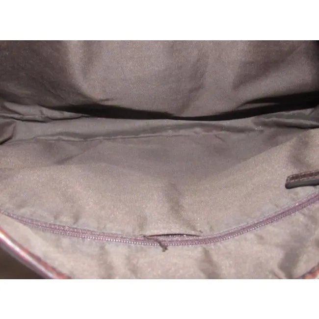 Gucci Jackie Vintage Pursesdesigner Purses Brown Leather And Gg Canvas Shoulder Bag