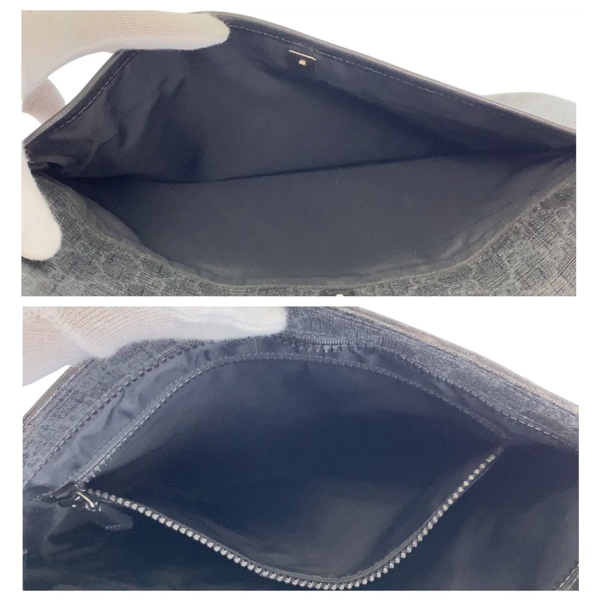 GUCCI Shoulder Bag 162904 GG Supreme Canvas Black black Crossbody Shoulder Bag Messenger Bag Women Used