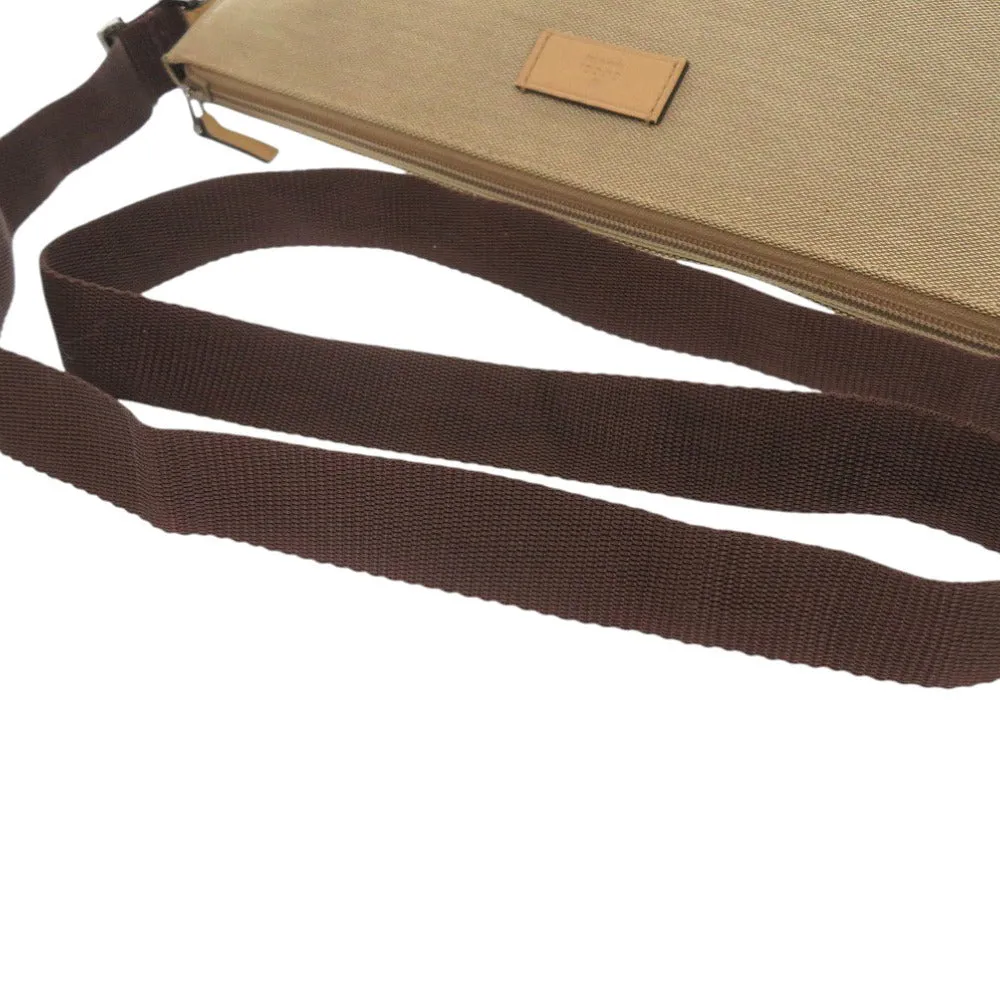 GUCCI Shoulder Bag 257301 canvas beige