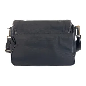 GUCCI Shoulder Bag 28562 Nylon, Leather Black SilverMetal Crossbody Shoulder Bag Messenger Bag Women Used