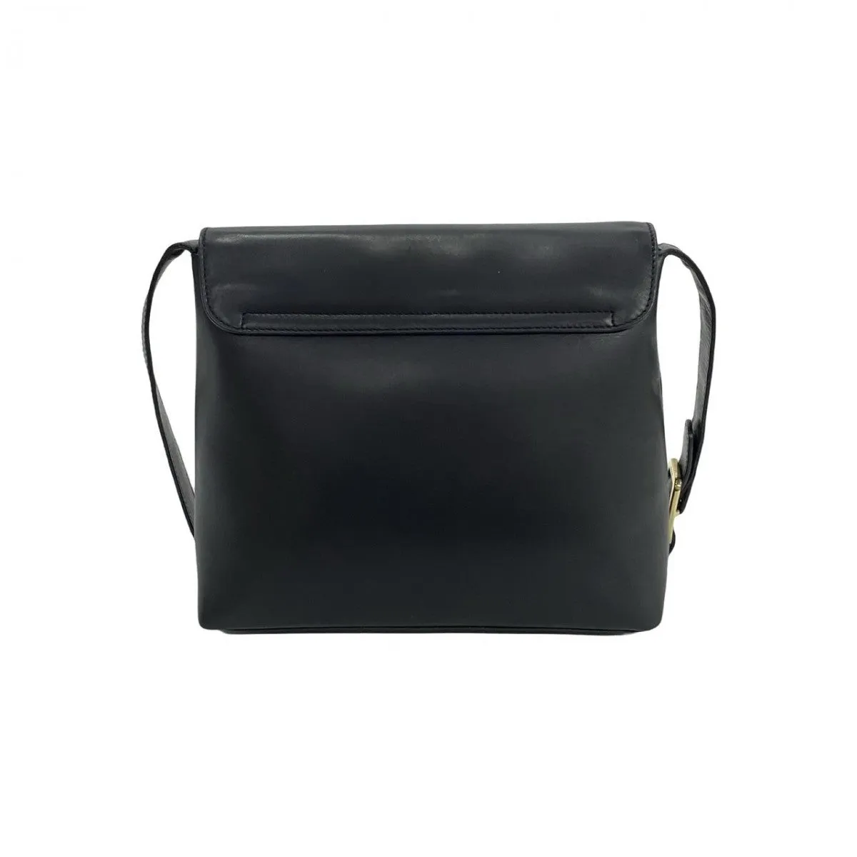 GUCCI Shoulder Bag leather Navy