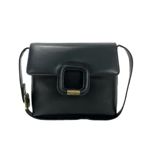 GUCCI Shoulder Bag leather Navy