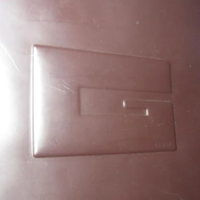 Gucci Vintage Brown Patent Leather Shoulder Bag