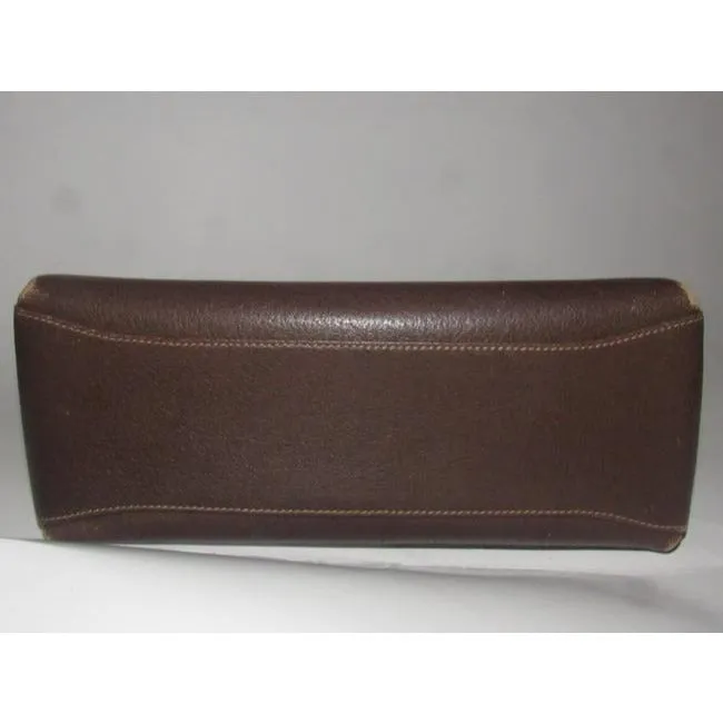 Gucci Vintage Pursesdesigner Purses Brown Leather Shoulder Bag