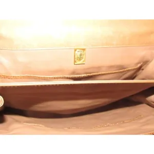 Gucci Vintage Pursesdesigner Purses Brown Python Skin And Camel Smooth Leather Shoulder Bag