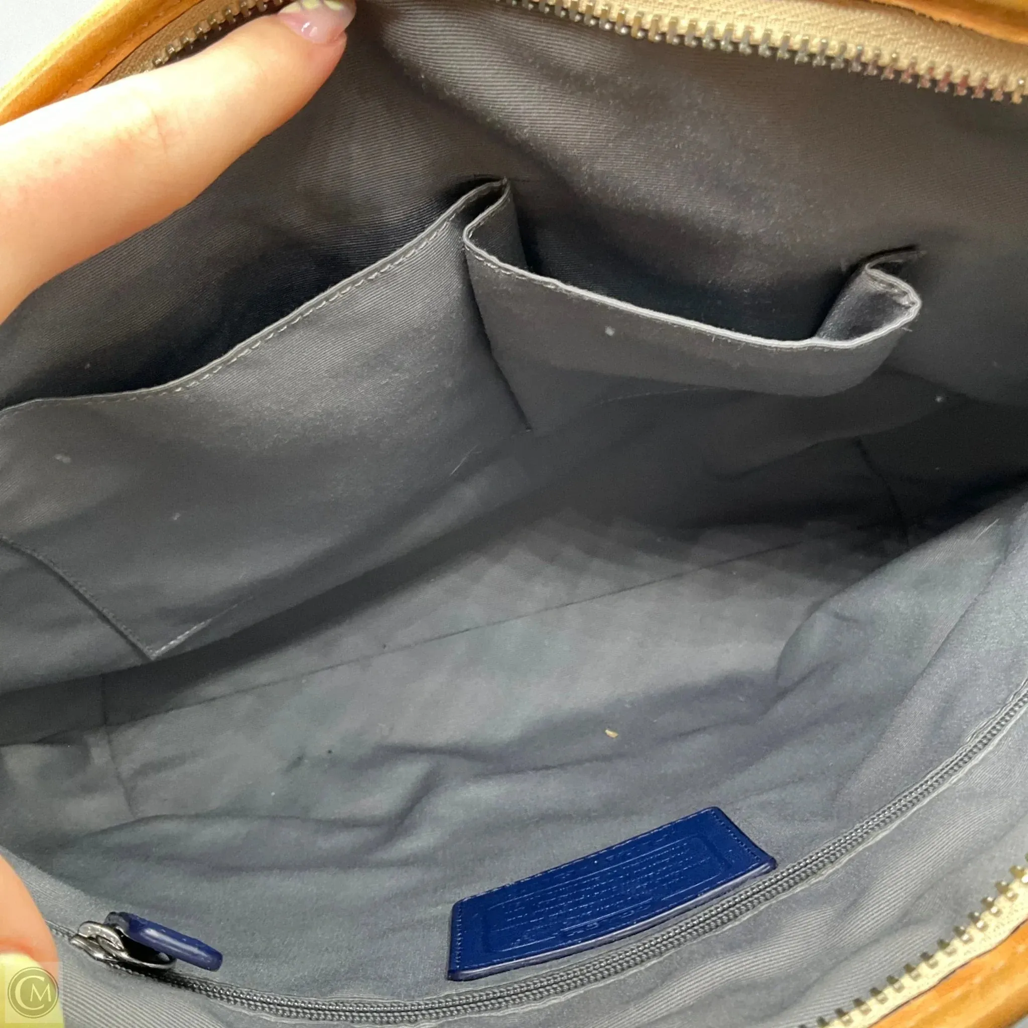 Handbag Designer By Coach, Size: Medium