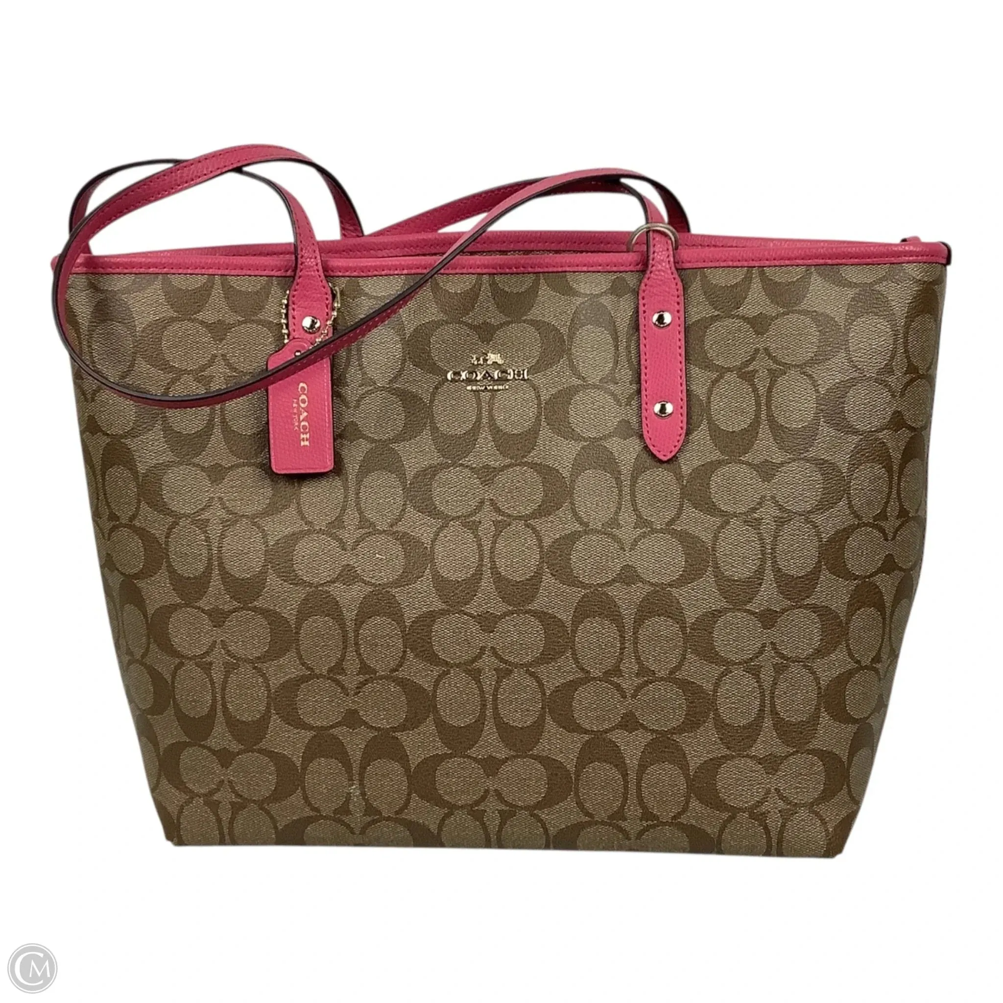 Handbag Designer By Coach, Size: Medium