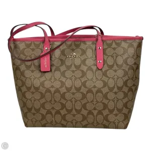 Handbag Designer By Coach, Size: Medium
