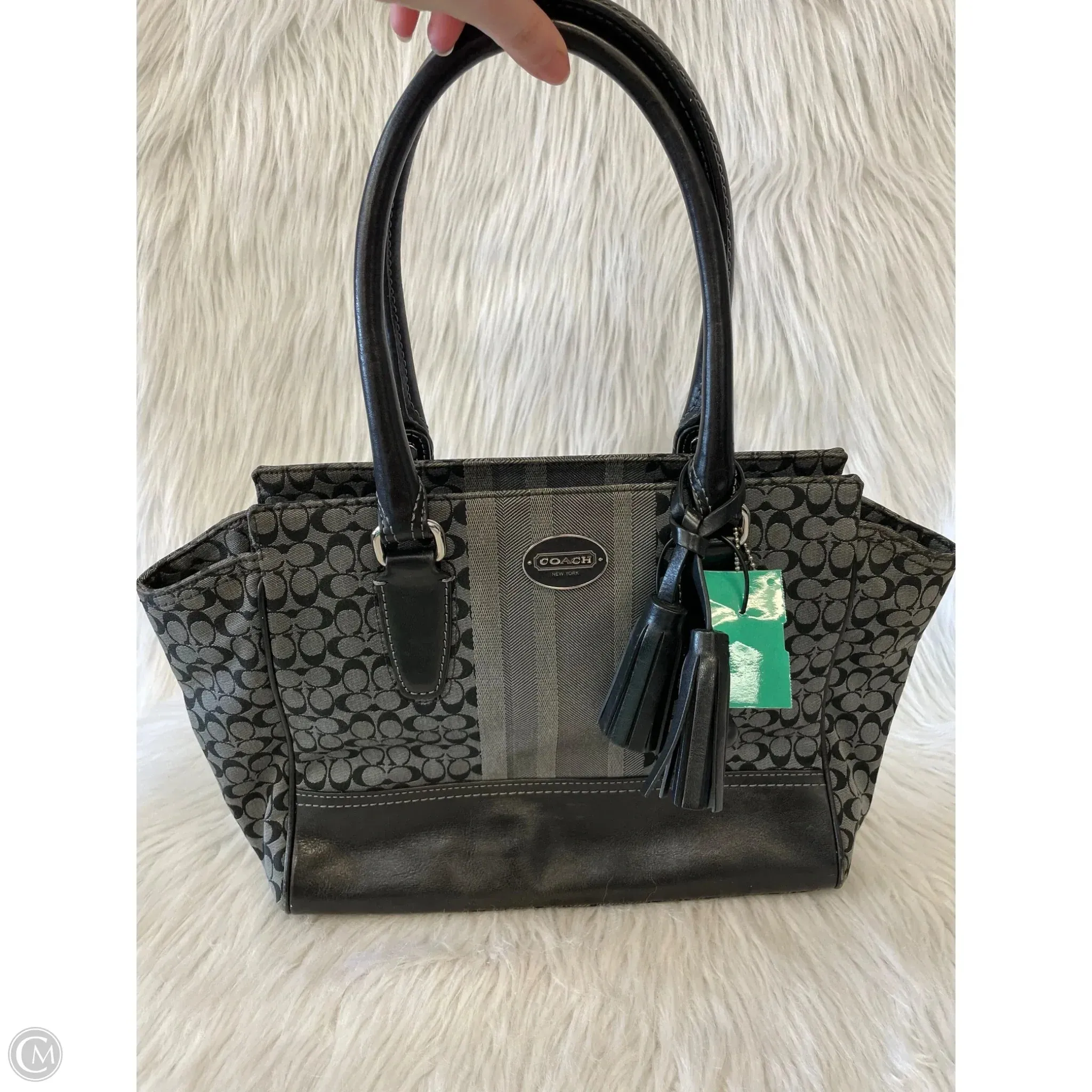 Handbag Designer By Coach, Size: Medium