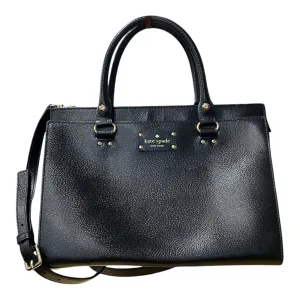 Handbag Designer By Kate Spade In Black, Size:Medium