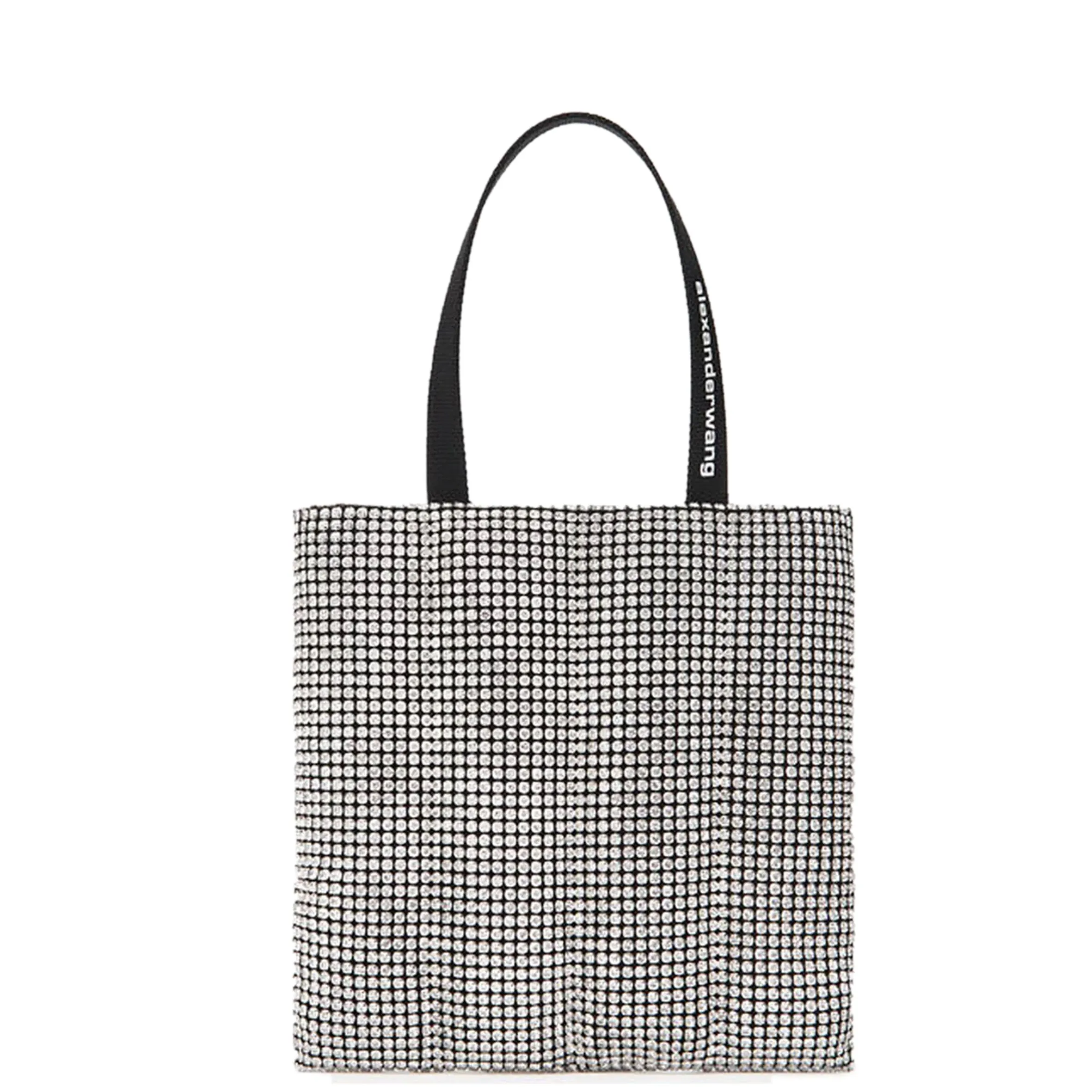 Heiress Rhinestone Tote, White