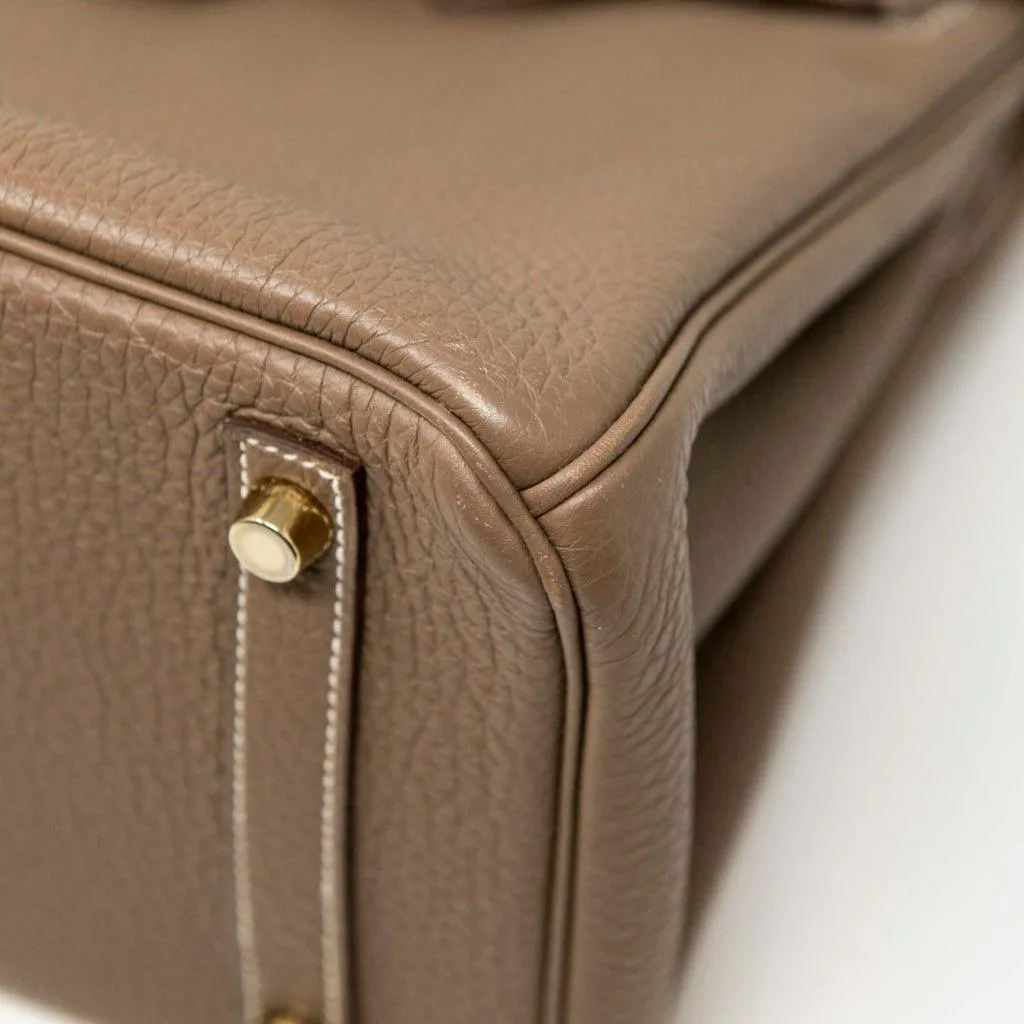Hermes Etoupe Togo Birkin 30