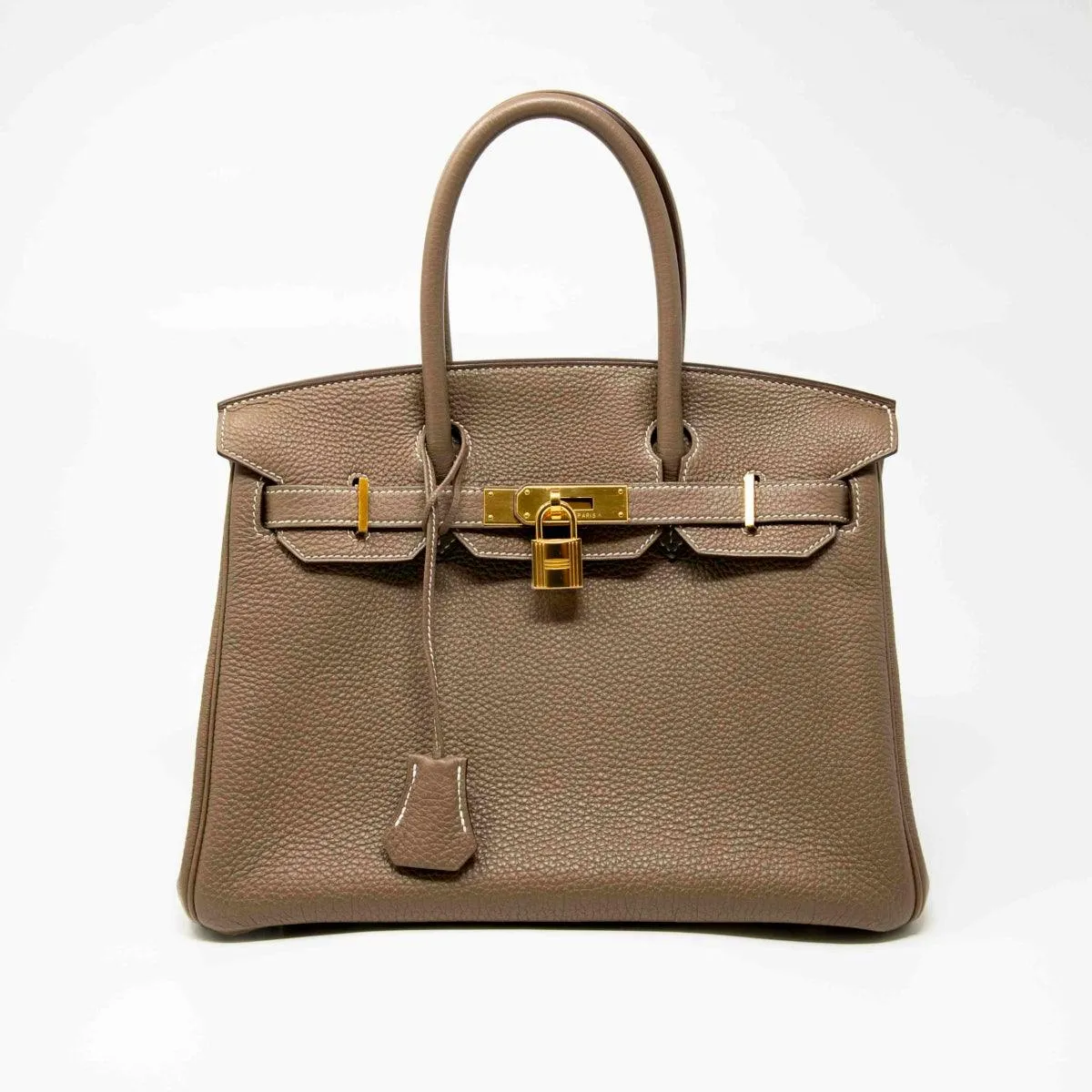 Hermes Etoupe Togo Birkin 30